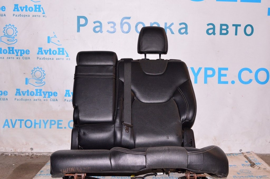 Комплект сидений без подушек Jeep Cherokee KL 14- кожа черная,электро (03) — фото 3