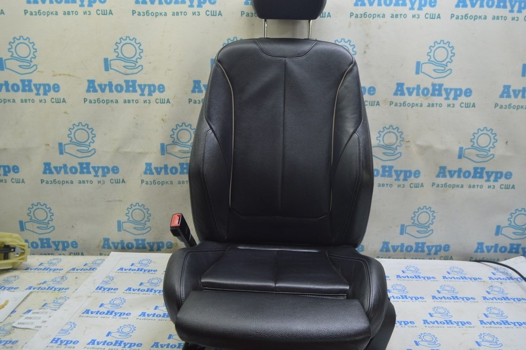 Комплект сидений BMW 3 F30 14-18 с airbag, электро с памятью, кожа черн, Sport (02)