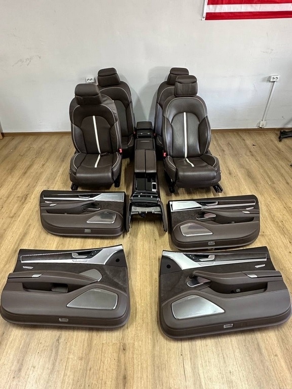 Комплект сидений Full Ottoman designe celection Audi A8 D4 10-17 L карты дверей+центр консоль — фото 4