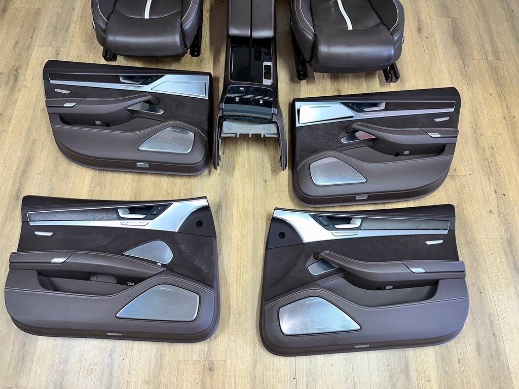 Комплект сидений Full Ottoman designe celection Audi A8 D4 10-17 L карты дверей+центр консоль — фото 3