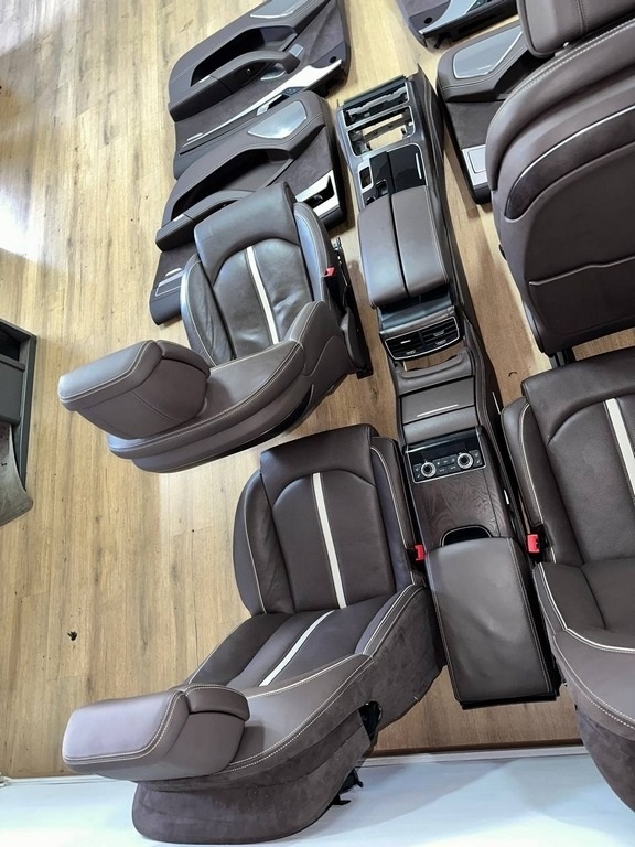 Комплект сидений Full Ottoman designe celection Audi A8 D4 10-17 L карты дверей+центр консоль — фото 2