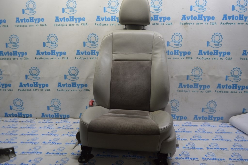 Комплект сидений перед и зад c Airbag Toyota Camry v50 12-14 серая алькантара идеал (02)