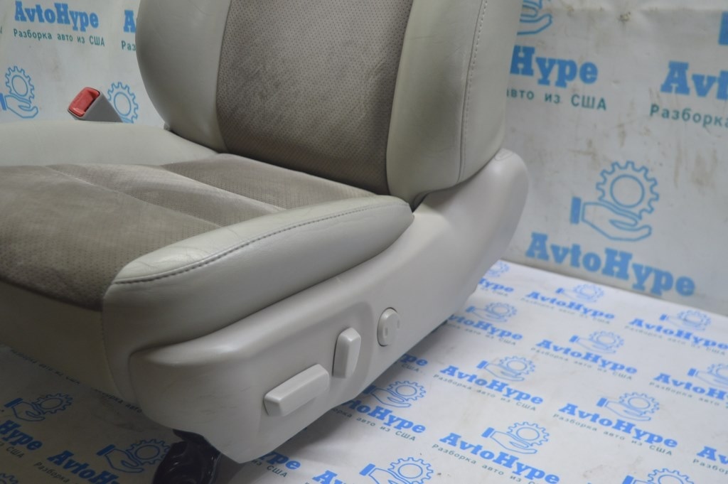 Комплект сидений перед и зад c Airbag Toyota Camry v50 12-14 серая алькантара идеал (02) — фото 4