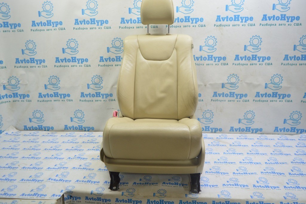 Комплект сидений перед и зад Lexus RX450h 10-15 (02) беж кожа и Airbag — фото 4