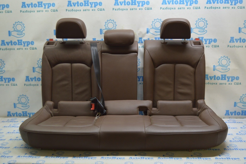 Комплект сидений рыжая кожа с Airbag Audi A3 8V 15-20 4d, 5d (01) 8V0-881-405-AE-QJH — фото 3