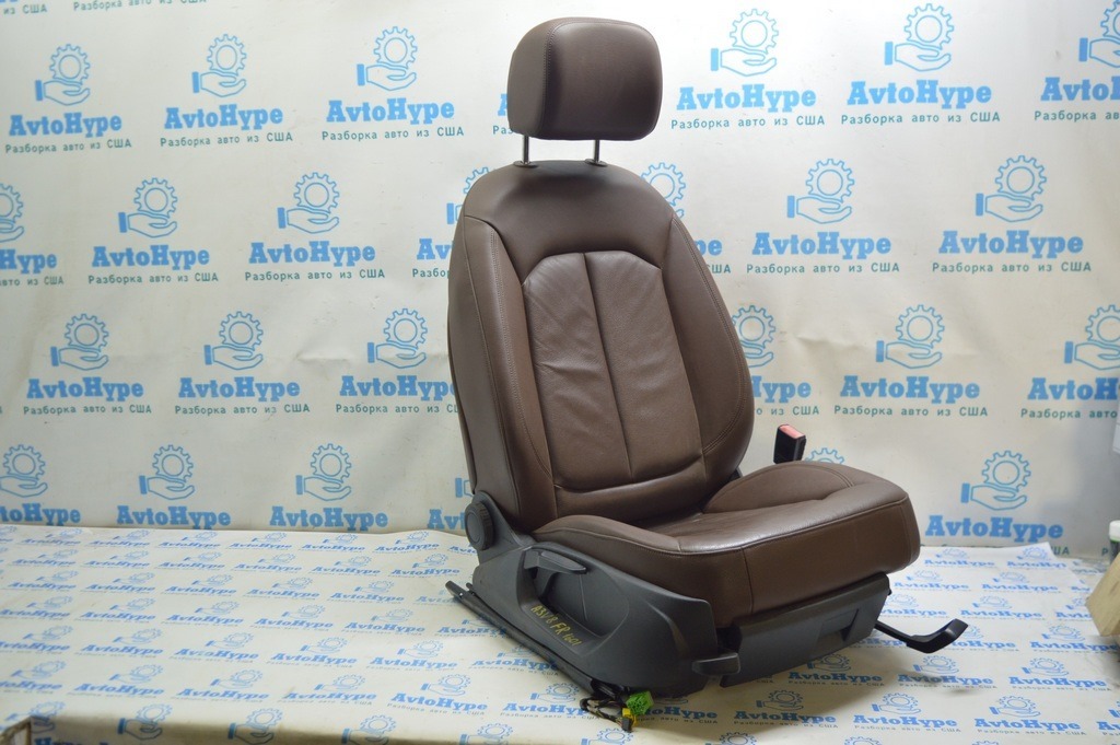 Комплект сидений рыжая кожа с Airbag Audi A3 8V 15-20 4d, 5d (01) 8V0-881-405-AE-QJH — фото 2