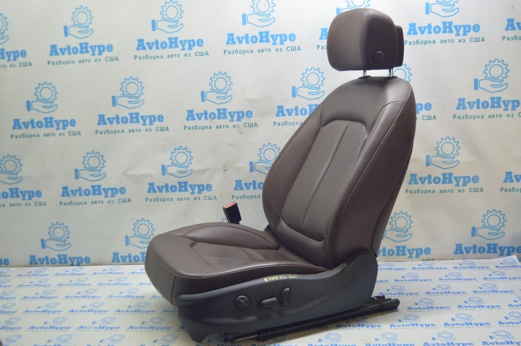 Комплект сидений рыжая кожа с Airbag Audi A3 8V 15-20 4d, 5d (01) 8V0-881-405-AE-QJH
