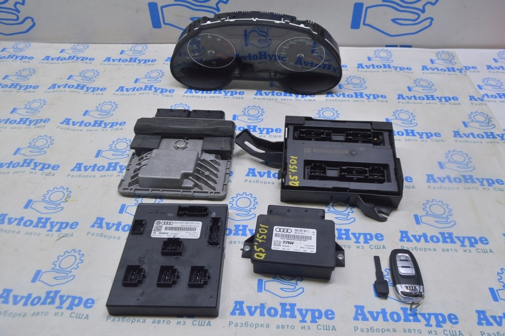 Комплект системы зажигания Audi Q5 8R 09-17 европа (01) 8K0907063DH 8K0907801L