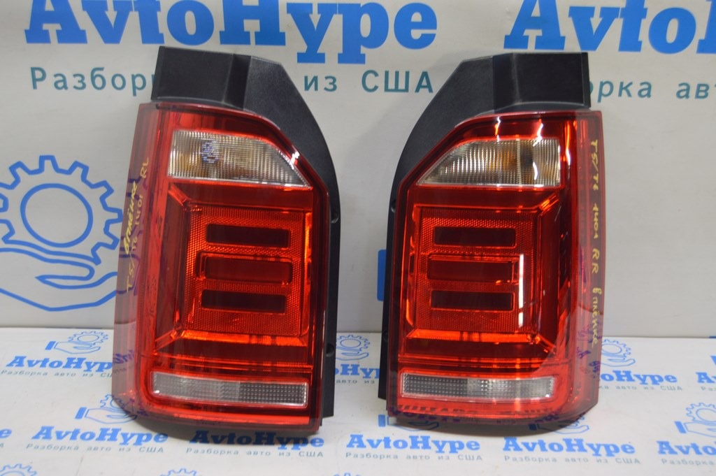 Комплект задних фонарей VW Multivan T6 16-19 LED (01) в плёнке
