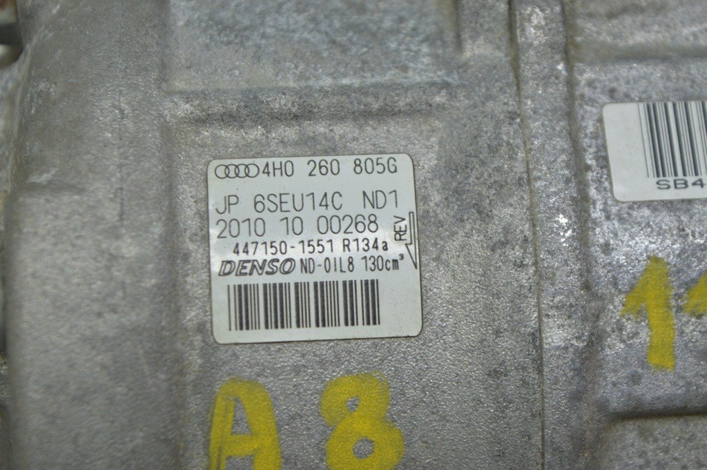 Компрессор кондиционера 4.2 Audi A8 D4 10-17 (01) — фото 2