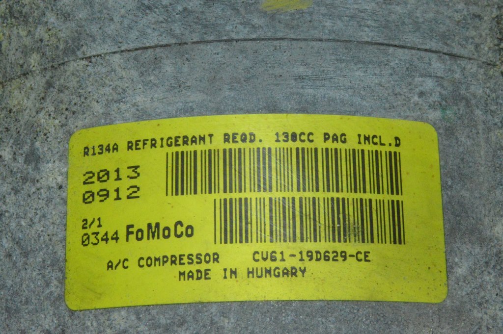 Компрессор кондиционера Ford Escape MK3 13- 1.6T СV61-19D629-CE (08) — фото 2