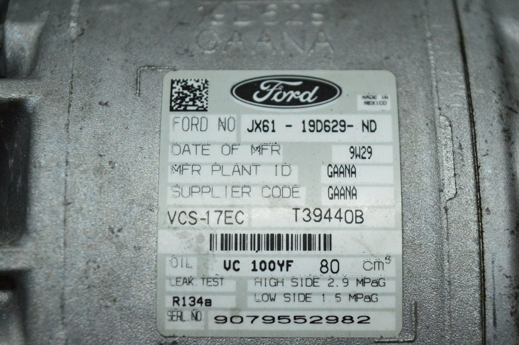 Компрессор кондиционера Ford Escape MK4 20- 1.5 (01) — фото 2