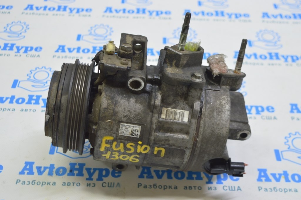 Компрессор кондиционера Ford Fusion mk5 13- 2.0Т 2.5 (06) DG9Z-19703-L — фото 3