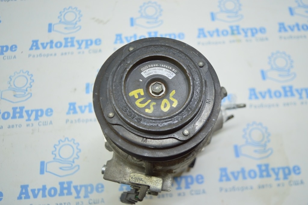 Компрессор кондиционера Ford Fusion mk5 13-20 1.5Т 1.6T (05) — фото 4