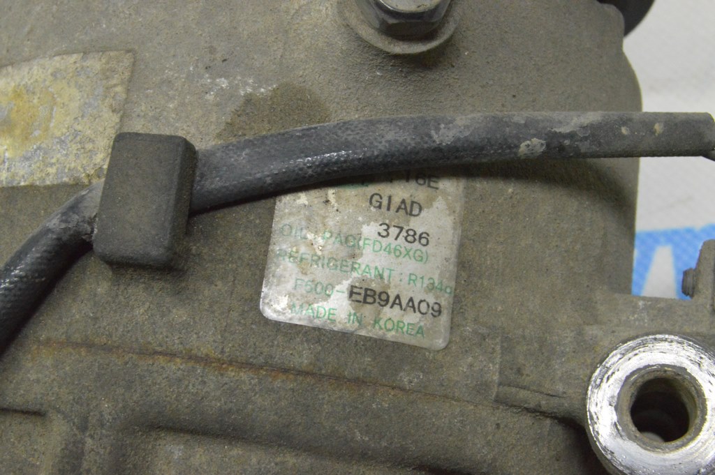 Компрессор кондиционера Hyundai Sonata 11-15 F500-EB9AA09 (02) — фото 4