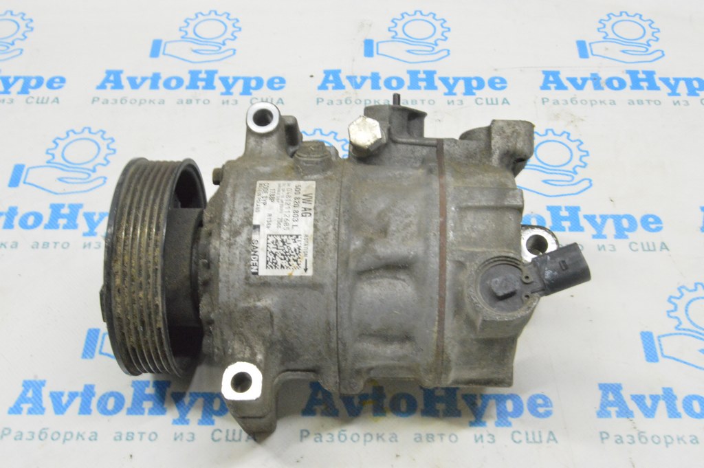 Компрессор кондиционера Skoda Octavia III A7 13-20 — фото 2