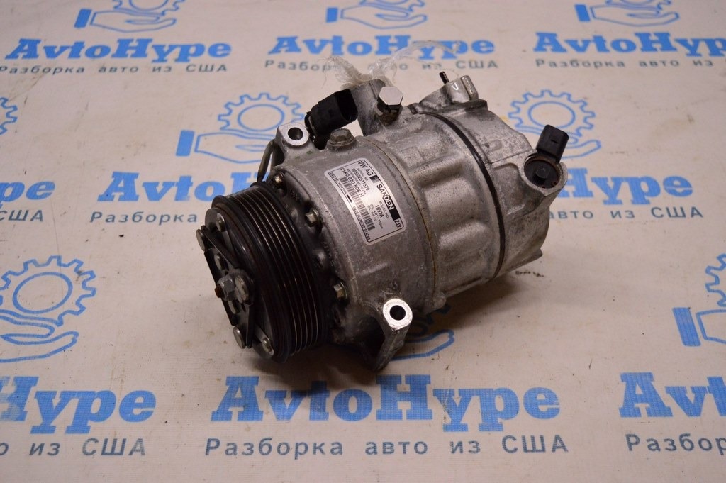 Компрессор кондиционера VW Passat b8 USA (02) — фото 3