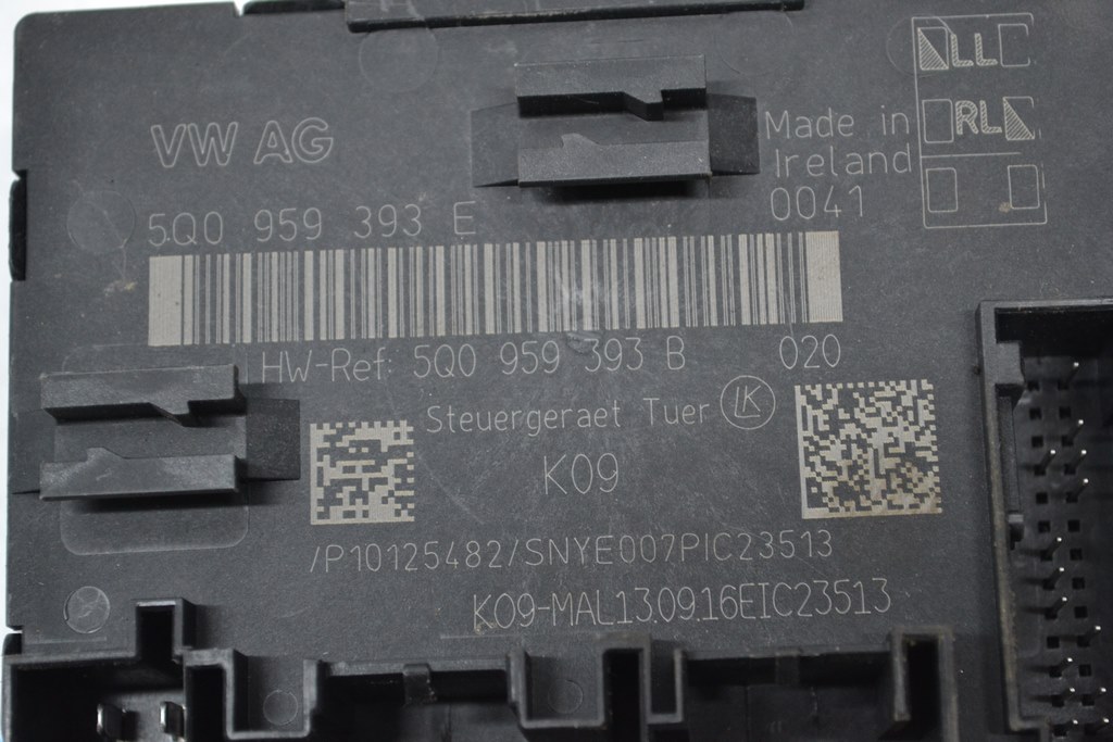 Компьютер двери передней левой Audi A3 8V 15-20 5Q0-959-593-B (02) — фото 2