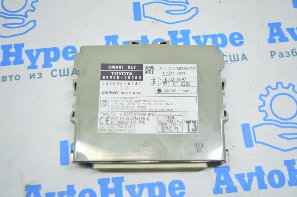 Компьютер Smart Key Lexus RX350 RX450h 10-15 (01) — фото 3