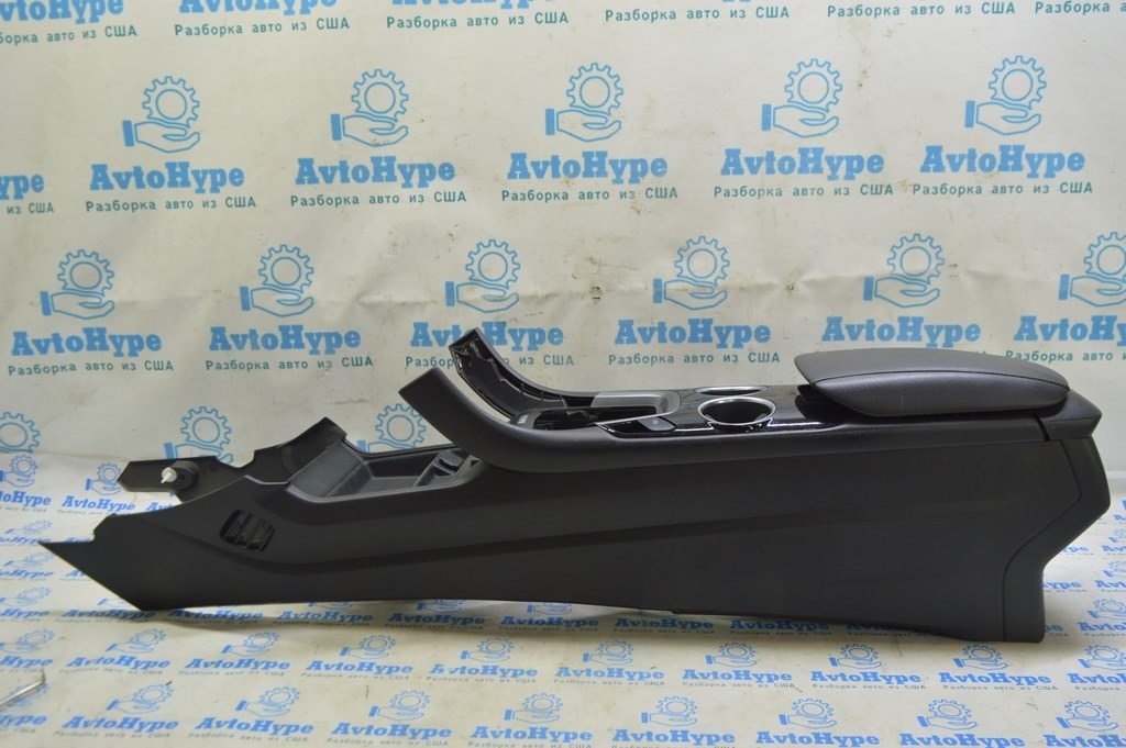 Консоль центральная подлокотник Ford Fusion mk5 13-16 черн,с воздуховодом,без накладки (06) — фото 4