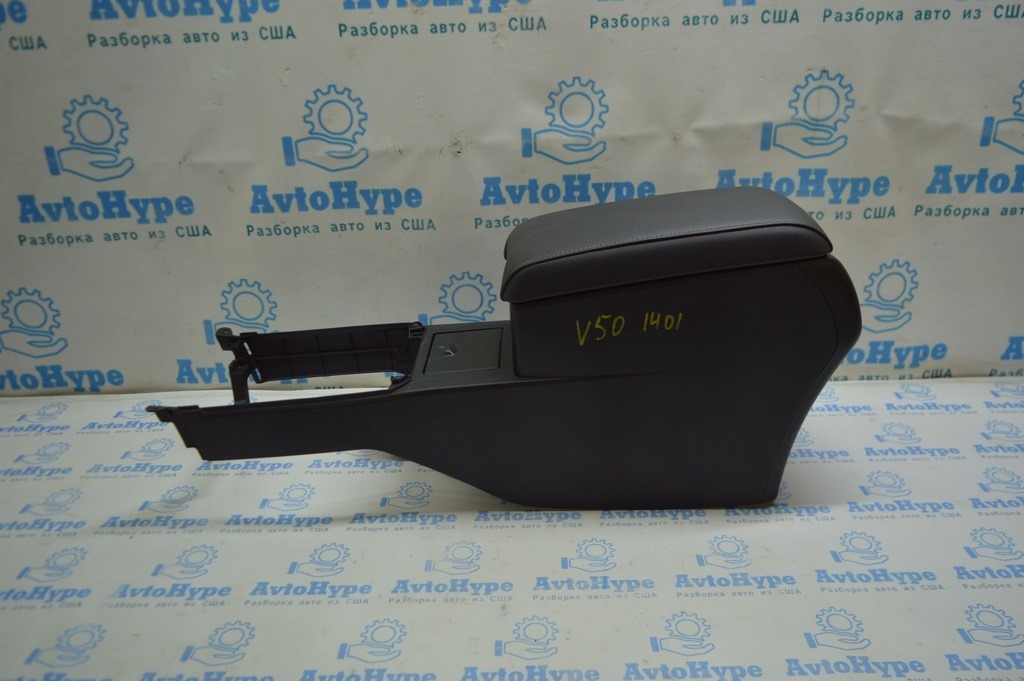 Консоль центральная (подлокотник и подстаканники) Toyota Camry v50 12-14 usa\euro черный (01)