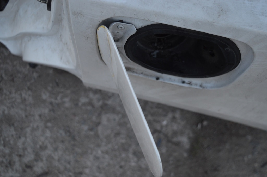 Корпус лючка бензобака Acura MDX 14-16