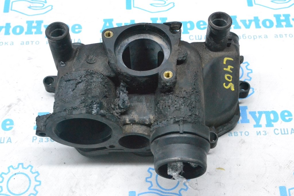 Корпус термостата Land Rover Range Rover L405 13-17 4.4D (01) небольшой деф