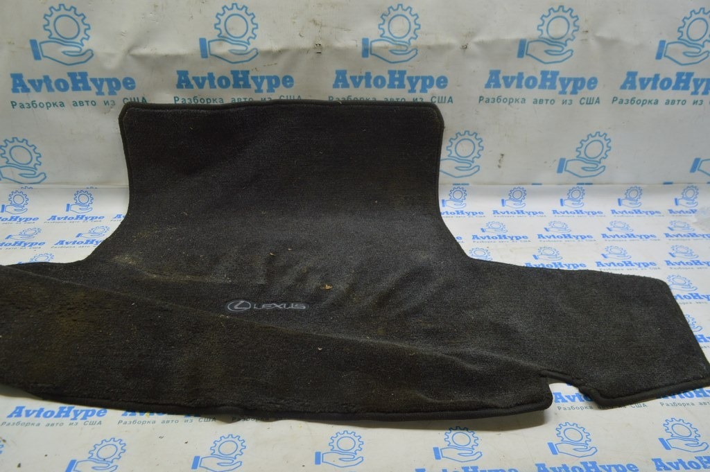 Коврик багажника Lexus GS300 GS350 GS430 06-11 черн тряпка (01) надрывы