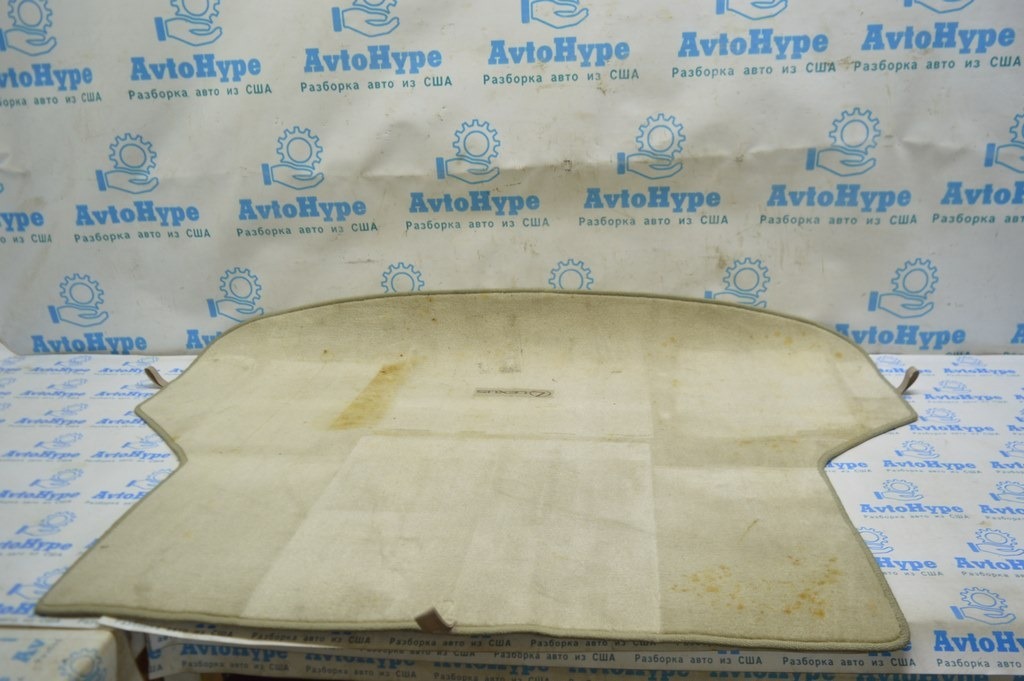 Коврик багажника Lexus RX300 RX330 RX350 RX400h 04-09 тряпка, бежевый (01) под химчистку