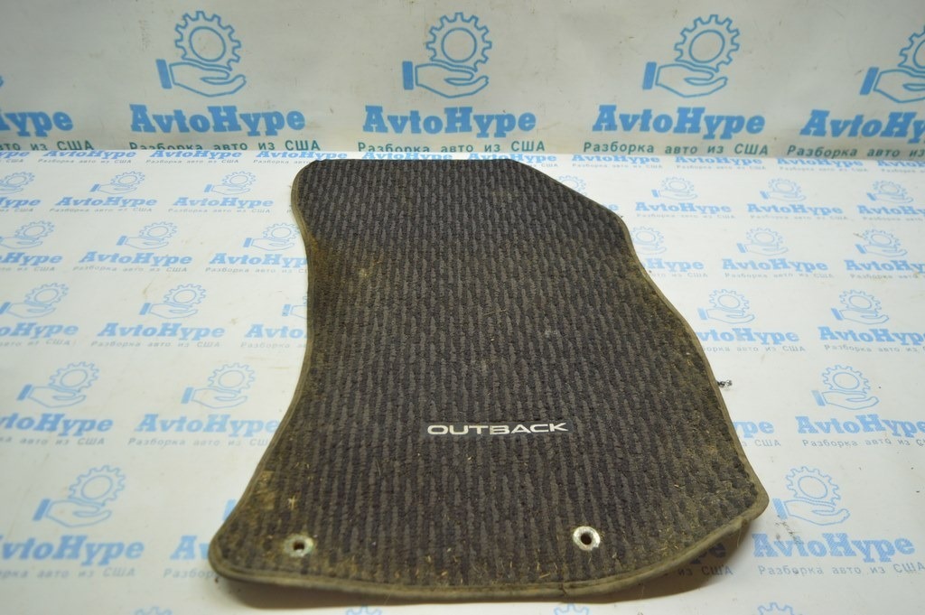 Коврик салона пассажирский Subaru Outback 15-19 тряпка (04)