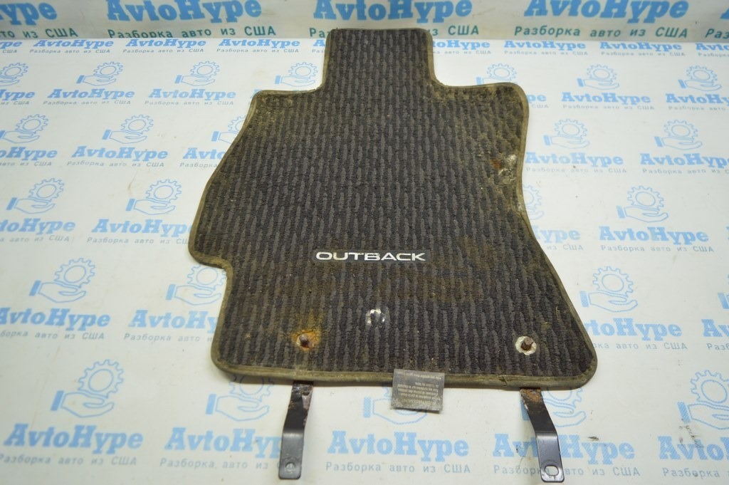 Коврик салона водительский Subaru Outback 15-19 тряпка (04)