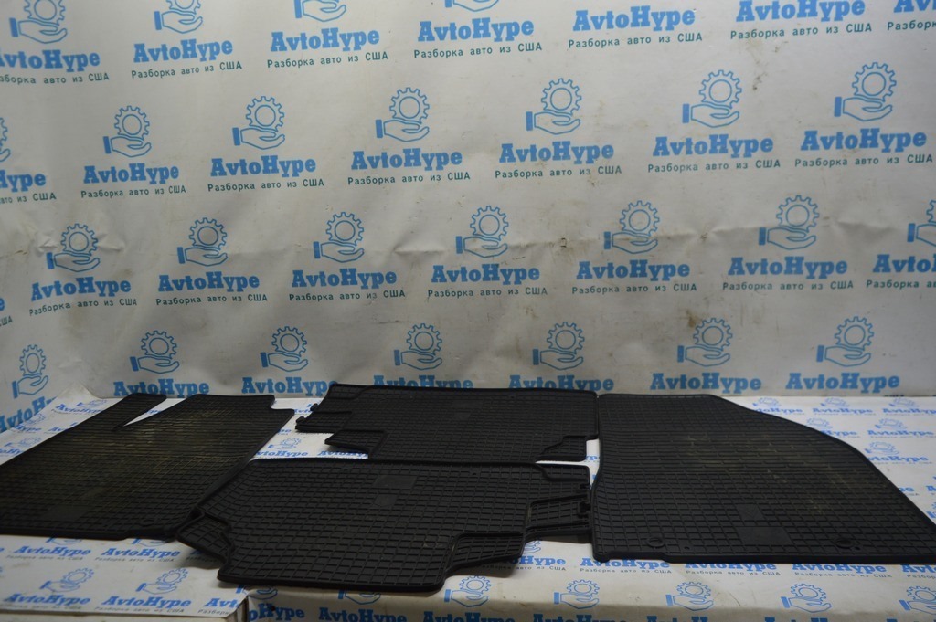 Коврики комплект Lexus RX450h 10-15 (02) черная резины