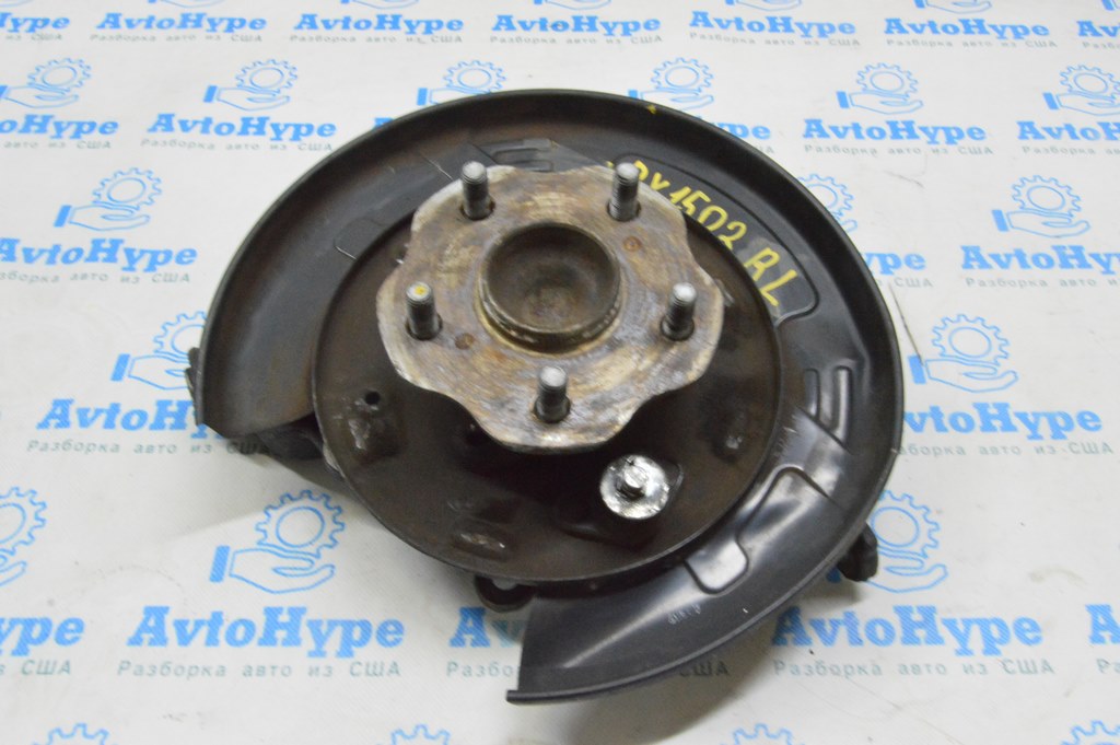 Кожух тормозного диска задний левый Lexus RX350 RX450h 10-15 FWD