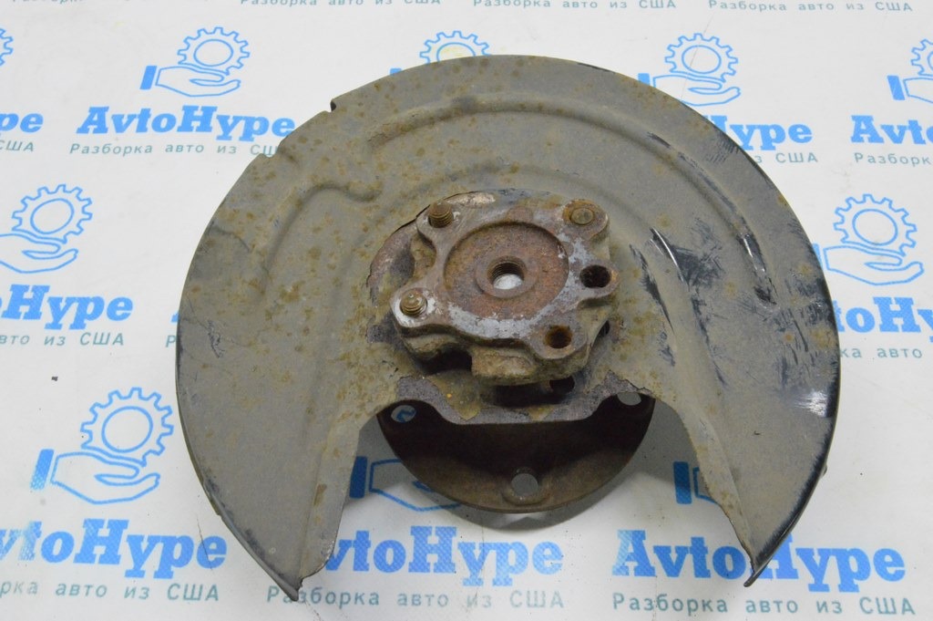 Кожух тормозного диска задний левый VW Jetta 19-24 (02) ржавый — фото 2