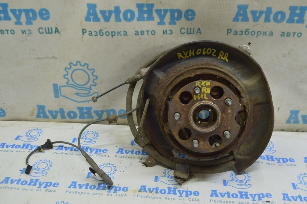 Кожух тормозного диска задний прав Lexus RX330 RX330 RX300 RX330 RX350 RX400h 04-09 (02) ржав