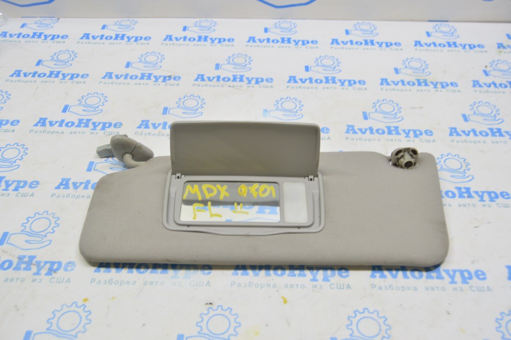 Козырек левый Acura MDX 07-09 серый