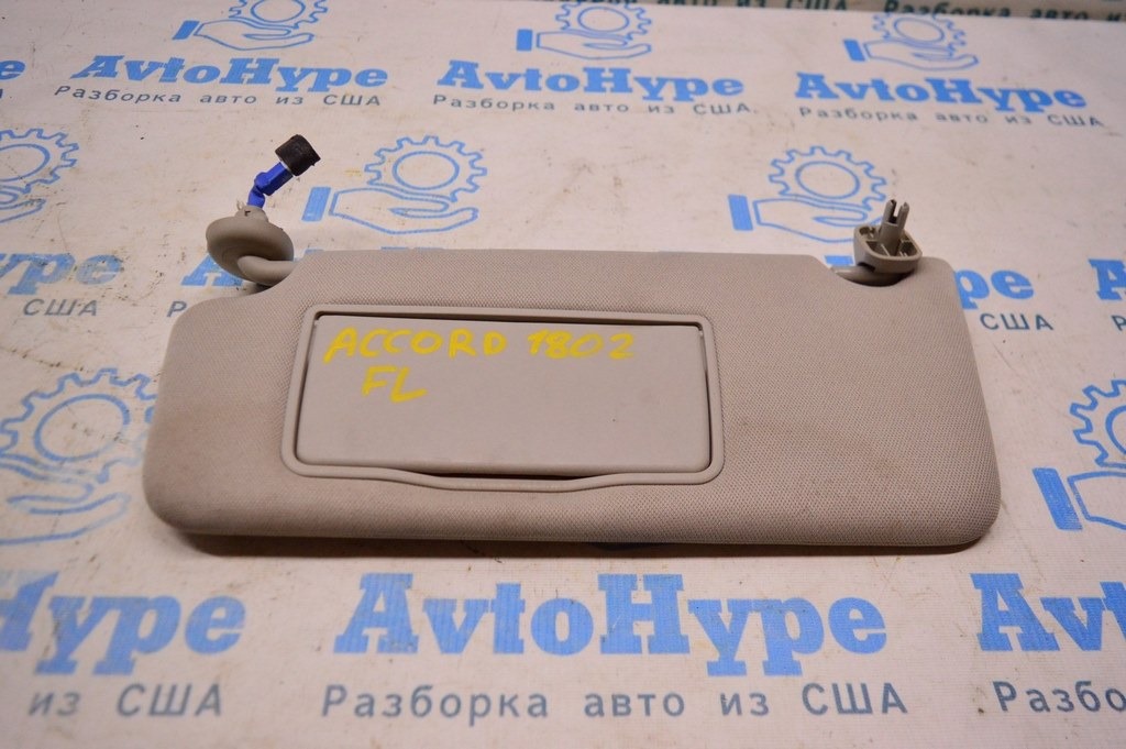 Козырек левый Honda Accord 18- серый