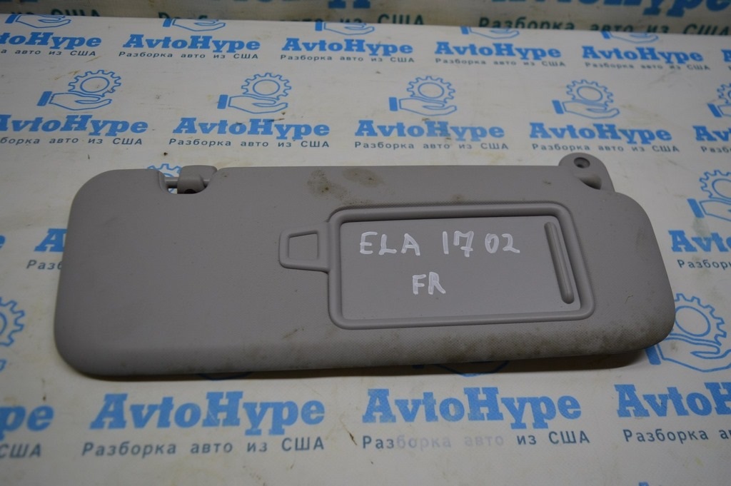 Козырек правый HYUNDAI ELANTRA AD 17-серый