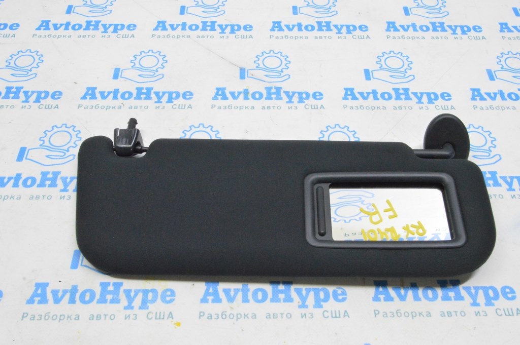 Козырек правый Lexus RX 350/350h/500h 23- черн без крючка