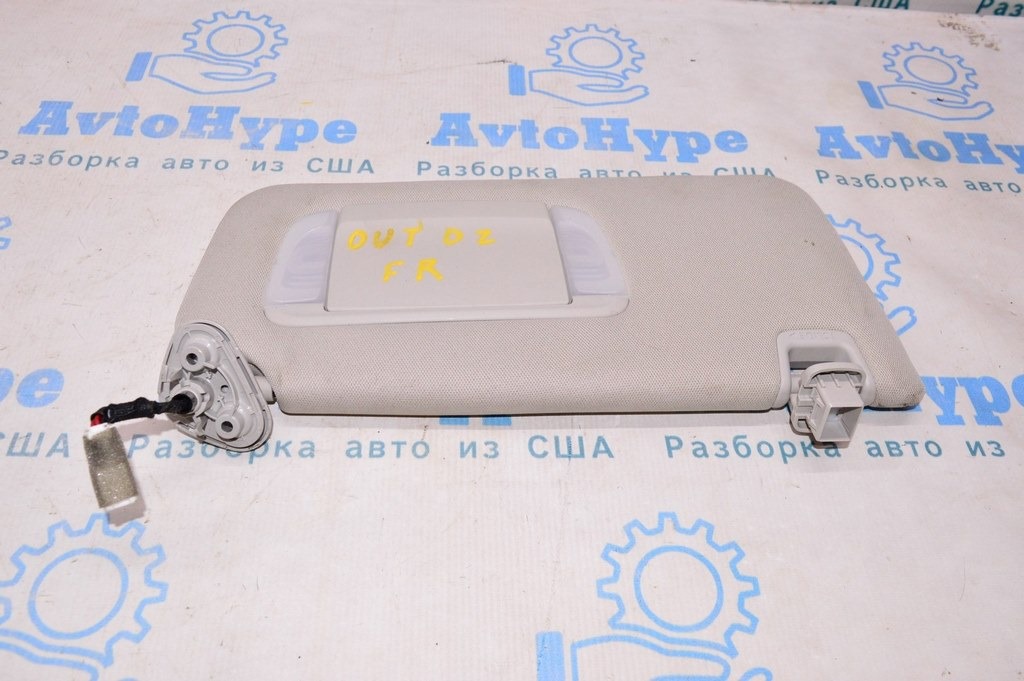 Козырек правый Subaru Outback 15-19 серый