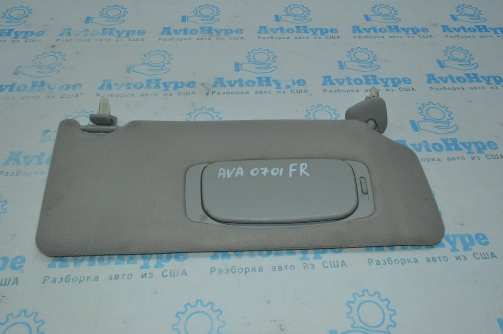 Козырек правый Toyota Avalon 05-12 серый