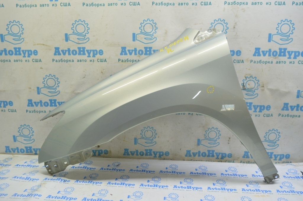 Крыло переднее левое Lexus RX300 RX330 RX350 RX400h 04-09 (02) серебро, в цвет