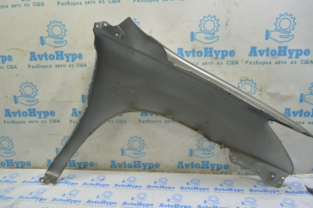 Крыло переднее левое Lexus RX300 RX330 RX350 RX400h 04-09 (02) серебро, в цвет — фото 4