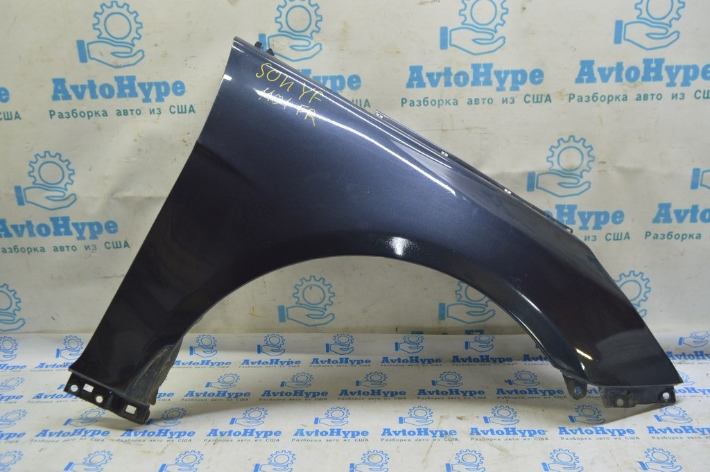 Крыло переднее правое Hyundai Sonata 11-15 (01) цвет T3U