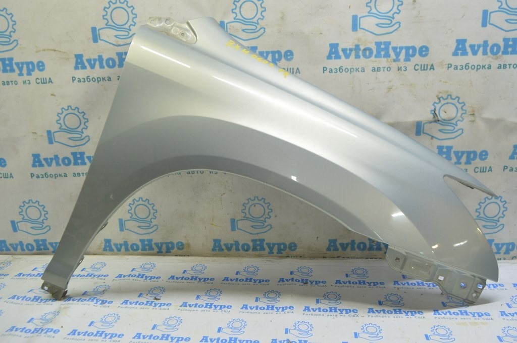 Крыло переднее правое Lexus RX300 RX330 RX350 RX400h 04-09 (02) серебро, в цвет
