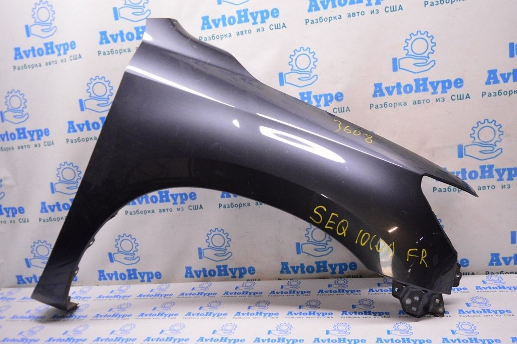 Крыло переднее правое Toyota Sequoia 2008-2022 (01) цвет графит 1F9