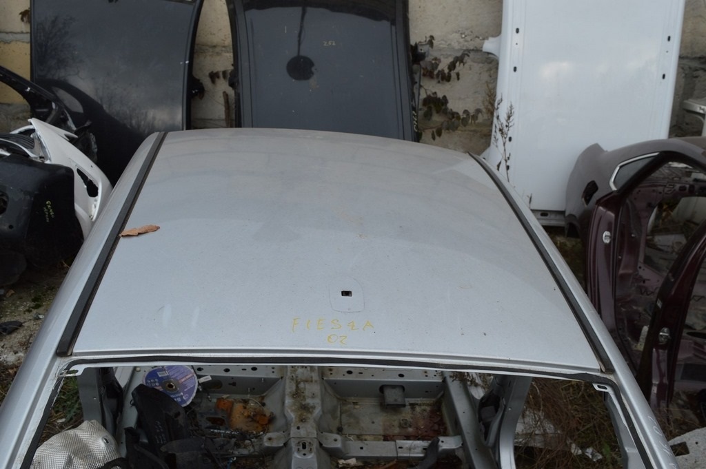 Крыша (металл) Ford Fiesta 11-19 без люка серебро цвет ux (02)