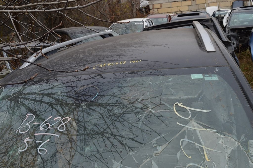 Крыша (металл) Jeep Cherokee KL 14- без люка дорест черная,цвет PXR (01) — фото 2