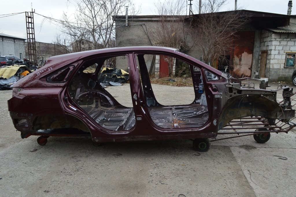 Крыша металл Lexus RX350 RX450h 10-15 под люк (02) бордовая — фото 2