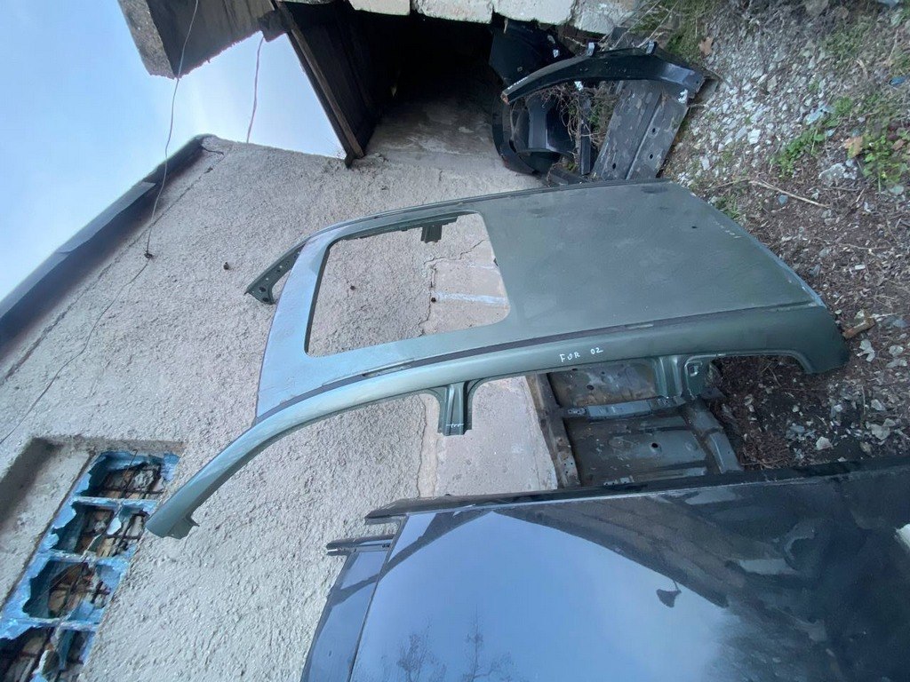 Крыша (металл) Subaru Forester 14-18 SJ под люк оливка цвет H5Q (02) отрезана